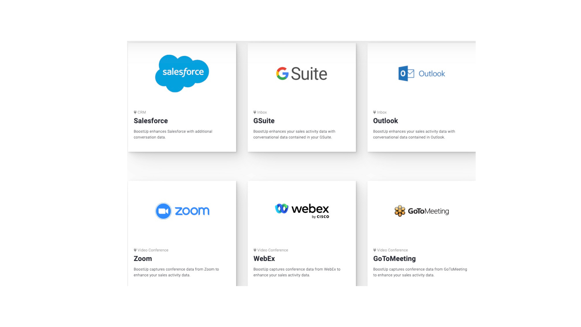 BoostUp Integrations