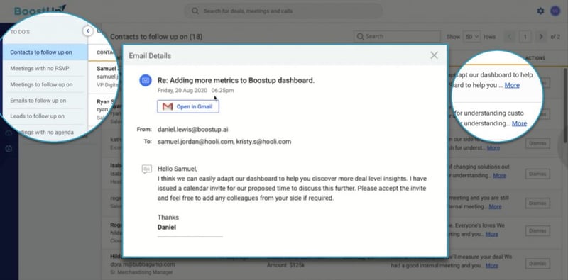 BoostUp's Smart Assistant for Reps