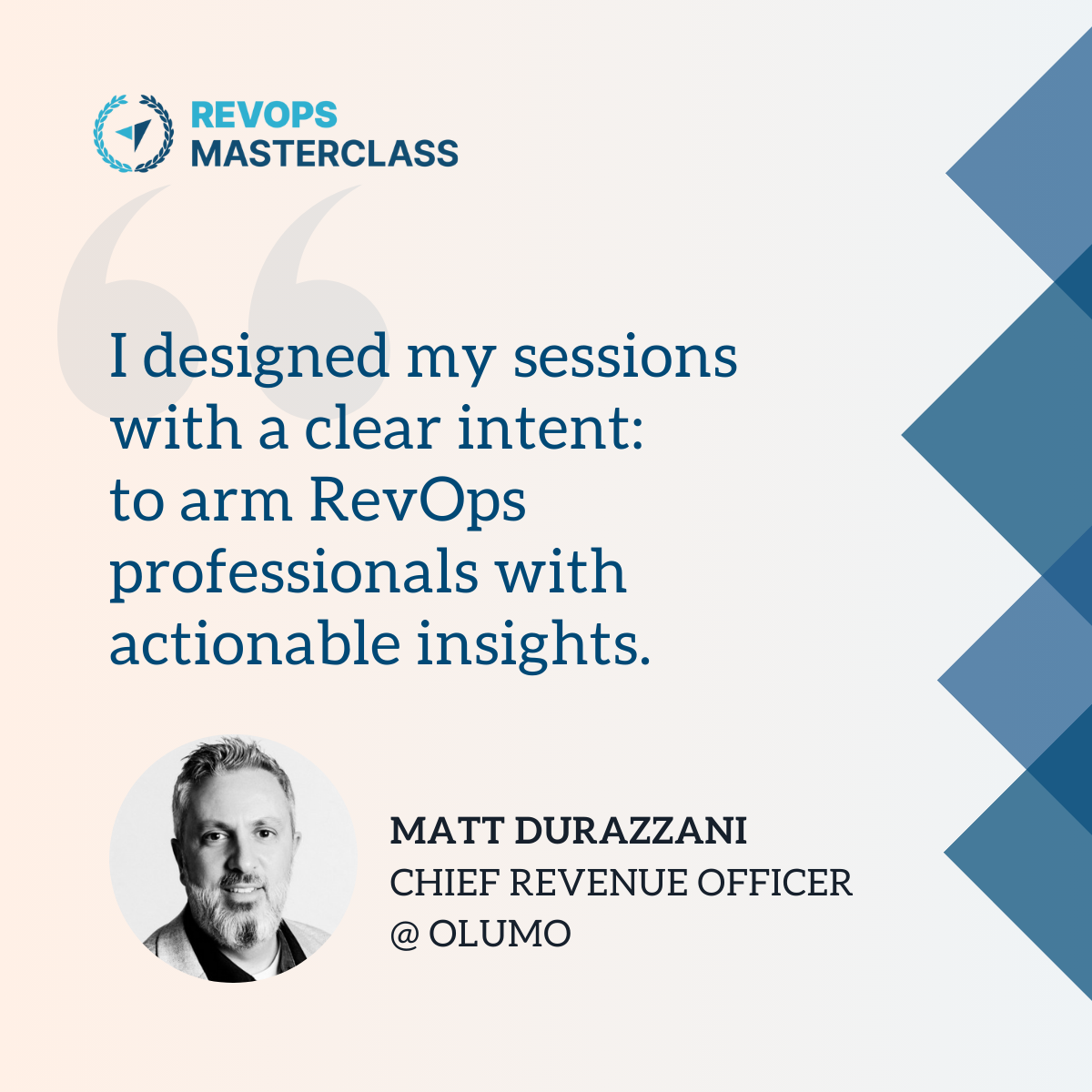 Insights from Matt Durazzani Revenue Operations Course Instructor