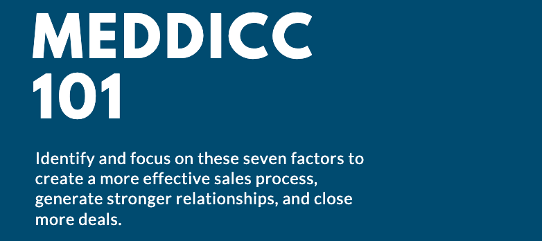 MEDDICC-101: What does MEDDICC Stand For?