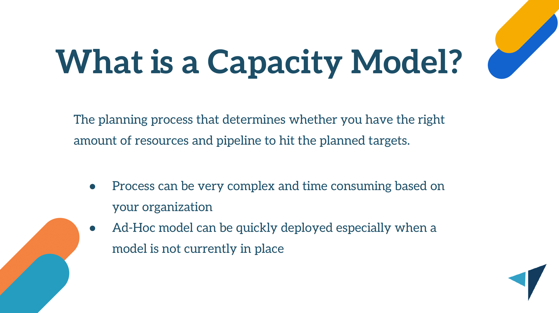 What is Capacity Planning and model